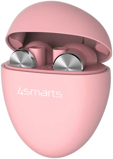 4smarts TWS Bluetooth In-Ear Draadloze Oordopjes Roze afbeelding 2