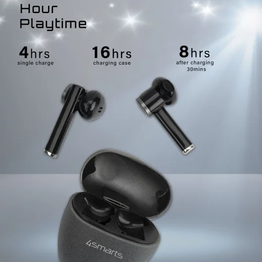 4smarts TWS Bluetooth In-Ear Draadloze Oordopjes Roze afbeelding 5
