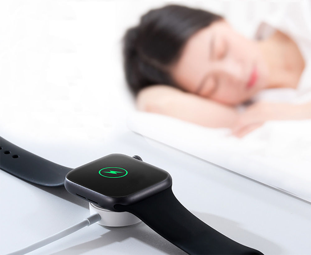 4smarts VoltBeam Apple Watch Draaloze Oplader 30 Centimeter Wit afbeelding 6