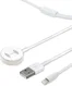 4smarts Voltbeam Oplader voor Apple Watch en Lightning Kabel 1.6 Meter afbeelding 2