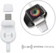 4smarts VoltBeam Apple Watch USB-A Draadloze Connector Oplader Wit afbeelding 2