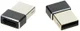 4smarts USB-A naar USB-C Converter/Adapter Zwart afbeelding 1