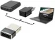 4smarts USB-A naar USB-C Converter/Adapter Zwart afbeelding 4
