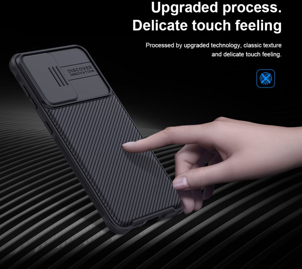 Nillkin CamShield Samsung Galaxy S21 Hoesje met Camera Slider Zwart afbeelding 9