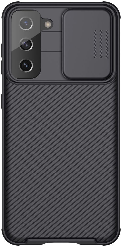 Nillkin CamShield Samsung Galaxy S21 Hoesje met Camera Slider Zwart afbeelding 2