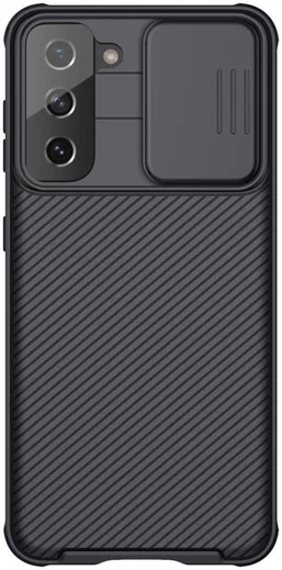 Nillkin CamShield Samsung Galaxy S21 Hoesje met Camera Slider Zwart afbeelding 2