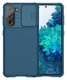 Nillkin CamShield Samsung Galaxy S21 Hoesje met Camera Slider Blauw afbeelding 1