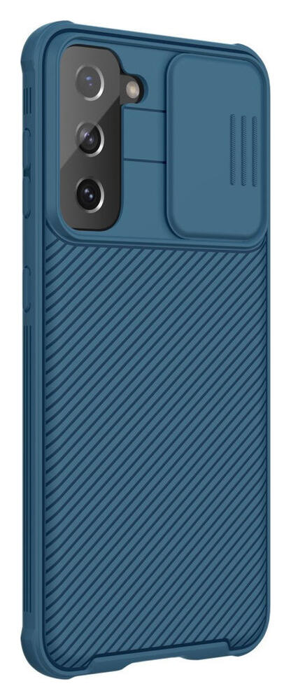 Nillkin CamShield Samsung Galaxy S21 Hoesje met Camera Slider Blauw afbeelding 5