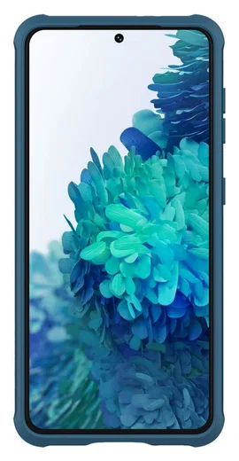 Nillkin CamShield Samsung Galaxy S21 Hoesje met Camera Slider Blauw afbeelding 6