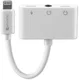 4smarts Lightning Splitter naar 2x Lightning en Audio 3.5mm Jack afbeelding 1