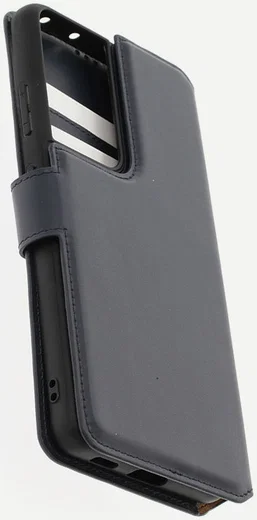 Minim 2-in-1 Samsung S21 Ultra Hoesje Book Case en Back Cover Blauw afbeelding 13