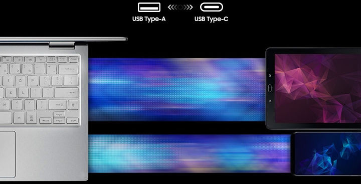 Originele Samsung Duo Plus USB Stick met USB-C 128GB Geheugen Grijs afbeelding 14
