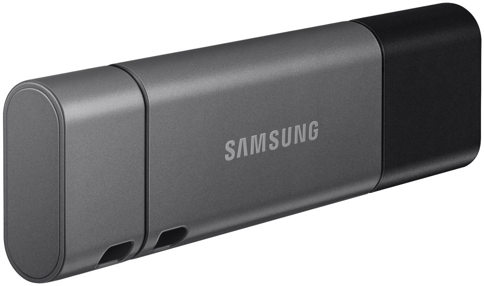 Originele Samsung Duo Plus USB Stick met USB-C 128GB Geheugen Grijs afbeelding 9