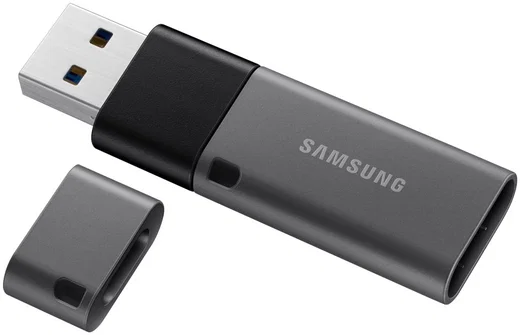 Originele Samsung Duo Plus USB Stick met USB-C 128GB Geheugen Grijs afbeelding 6