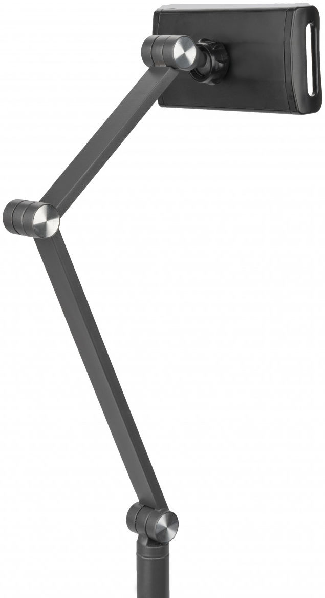 4smarts ErgoFix Universele Vloer Standaard Smartphone / Tablet Grijs afbeelding 8