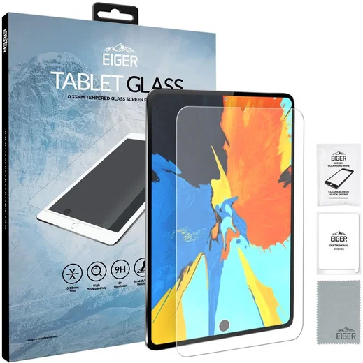 Eiger 2.5D Glass Apple iPad Mini 7/6 Screenprotector Tempered Glass afbeelding 1