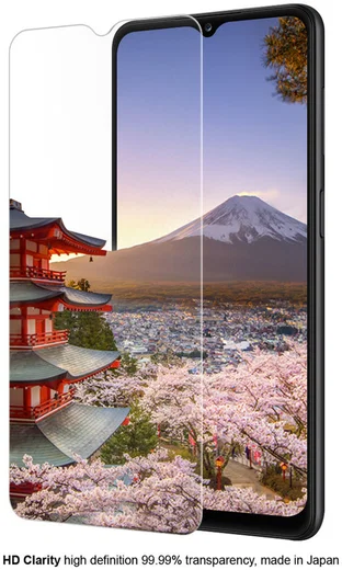 Eiger Samsung A13 5G / A12 / A32 5G Tempered Glass Case Friendly Plat afbeelding 2