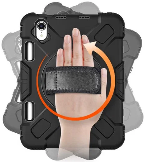 Eiger Peak 500m Apple iPad Mini 7/6 Hoes Zwart afbeelding 4