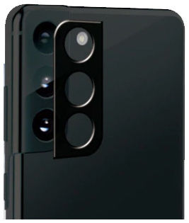 Eiger Samsung Galaxy S21 Plus Camera Protector Tempered Glass Plat afbeelding 2