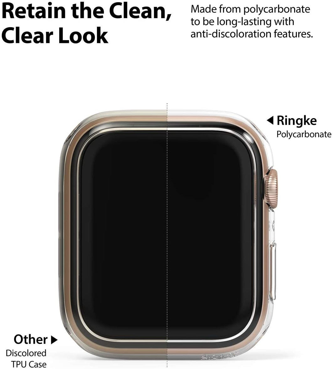 Ringke Slim - Apple Watch 40MM Hoesje - Extra Dun - Transparant (2-Pack) afbeelding 5