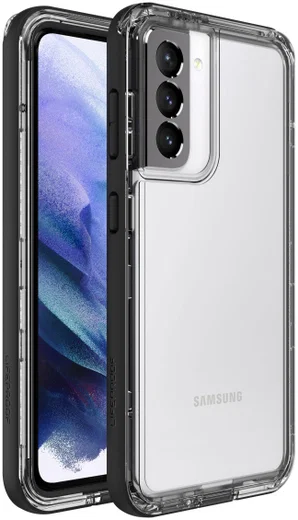LifeProof Next Samsung Galaxy S21 Hoesje Transparant/Zwart afbeelding 1