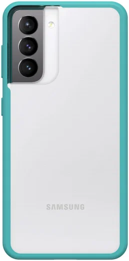 OtterBox React Samsung Galaxy S21 Hoesje Transparant Blauw afbeelding 2