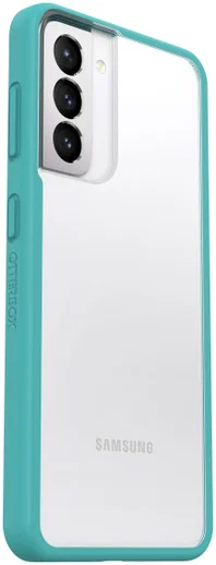 OtterBox React Samsung Galaxy S21 Hoesje Transparant Blauw afbeelding 3