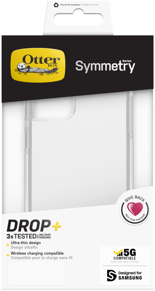 OtterBox Symmetry Samsung Galaxy S21 Hoesje Transparant afbeelding 6