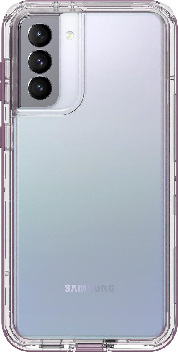 LifeProof Nëxt Samsung Galaxy S21 Plus Hoesje Transparant/Paars afbeelding 2