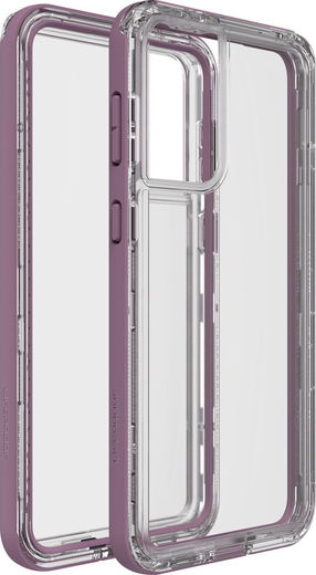 LifeProof Nëxt Samsung Galaxy S21 Plus Hoesje Transparant/Paars afbeelding 3
