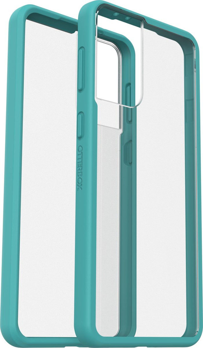 OtterBox React Samsung Galaxy S21 Plus Hoesje Transparant Blauw afbeelding 4