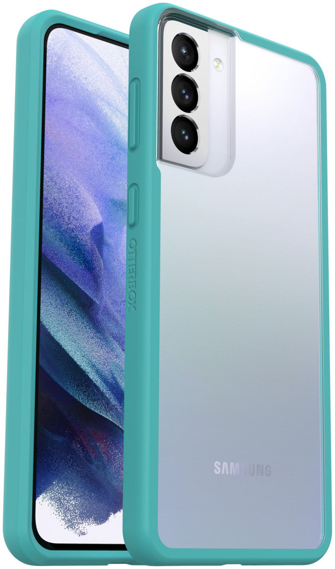 OtterBox React Samsung Galaxy S21 Plus Hoesje Transparant Blauw afbeelding 1