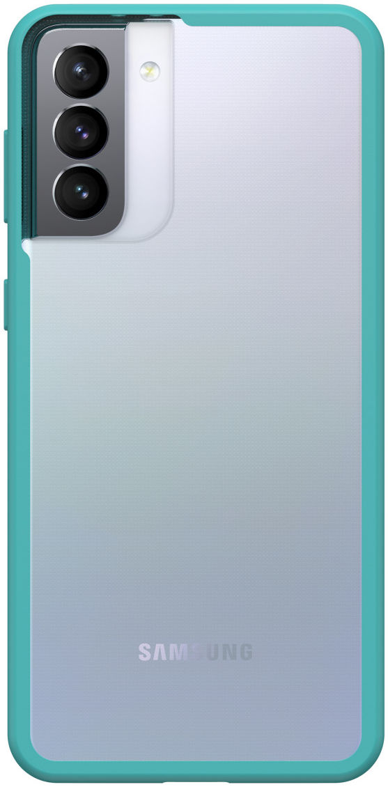 OtterBox React Samsung Galaxy S21 Plus Hoesje Transparant Blauw afbeelding 2