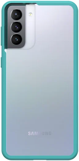 OtterBox React Samsung Galaxy S21 Plus Hoesje Transparant Blauw afbeelding 2