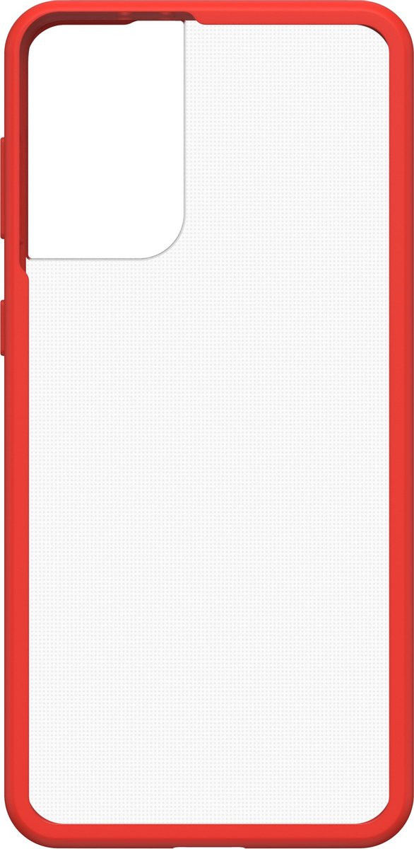 OtterBox React Samsung Galaxy S21 Plus Hoesje Transparant Rood afbeelding 7