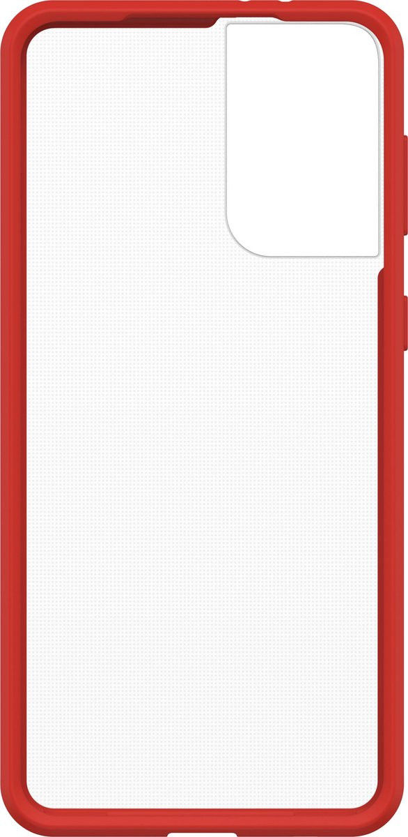 OtterBox React Samsung Galaxy S21 Plus Hoesje Transparant Rood afbeelding 8