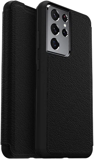 Otterbox Strada Serie Samsung Galaxy S21 Ultra Book Case Zwart afbeelding 4