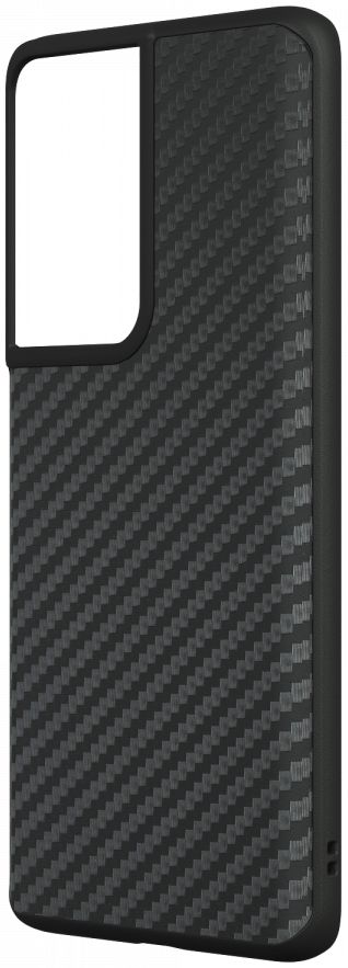 RhinoShield SolidSuit Samsung Galaxy S21 Ultra Hoesje Carbon Fiber afbeelding 2