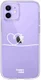 HappyCase iPhone 12 / 12 Pro Hoesje Flexibel TPU Hartje Print afbeelding 1