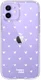 HappyCase iPhone 12 / 12 Pro Hoesje Flexibel TPU Hartjes Print afbeelding 1