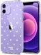 HappyCase iPhone 12 / 12 Pro Hoesje Flexibel TPU Hartjes Print afbeelding 2