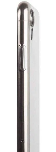 Nudient Glossy Thin Case iPhone 7/8/SE 2020/2022 Hoesje Clear Zwart afbeelding 4