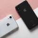 Nudient Glossy Thin Case iPhone 7/8/SE 2020/2022 Hoesje Clear Zwart afbeelding 6