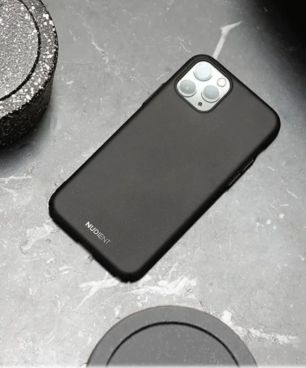 Nudient Thin Case V2 Apple iPhone 11 Pro Max Hoesje Back Cover Zwart afbeelding 3