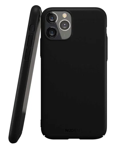 Nudient Thin Case V2 Apple iPhone 11 Pro Max Hoesje Back Cover Zwart afbeelding 1