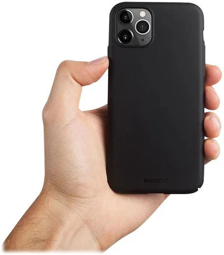 Nudient Thin Case V2 Apple iPhone 11 Pro Hoesje Back Cover Zwart afbeelding 2