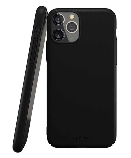 Nudient Thin Case V2 Apple iPhone 11 Pro Hoesje Back Cover Zwart afbeelding 1
