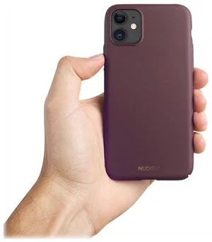 Nudient Thin Case V2 Apple iPhone 11 Hoesje Back Cover Rood afbeelding 2