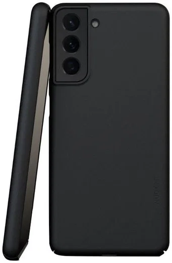 Nudient Thin Case V3 Samsung Galaxy S21 Hoesje Back Cover Zwart afbeelding 1