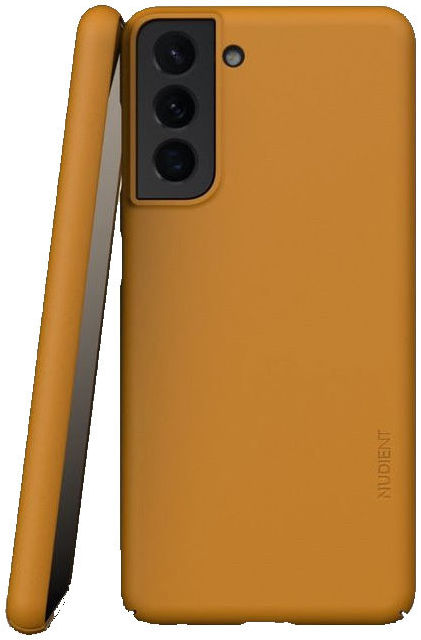Nudient Thin Case V3 Samsung Galaxy S21 Hoesje Back Cover Geel afbeelding 1